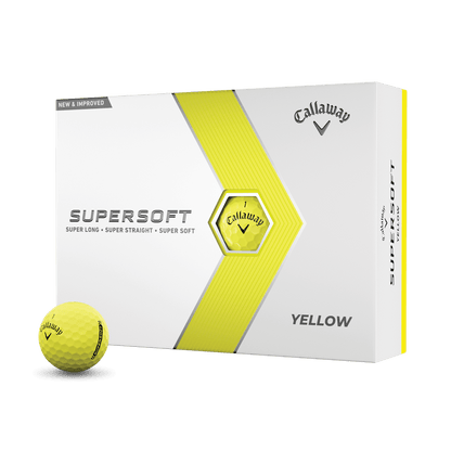 Callaway Supersoft Golf Balls – Yellow