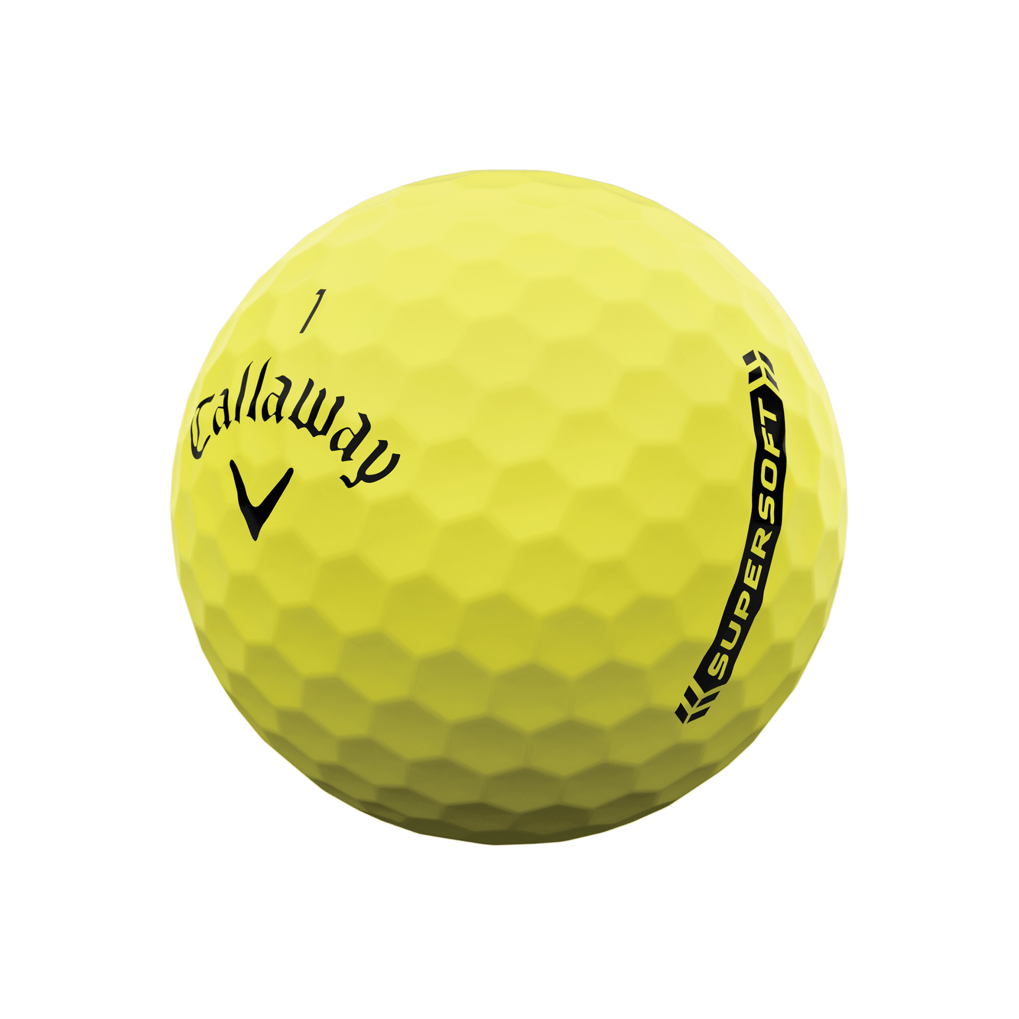Callaway Supersoft Golf Balls – Yellow