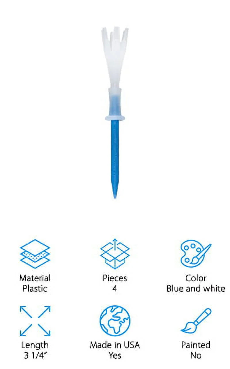 4 Yards More Golf Tees 3 1/4" (Pack of 4)