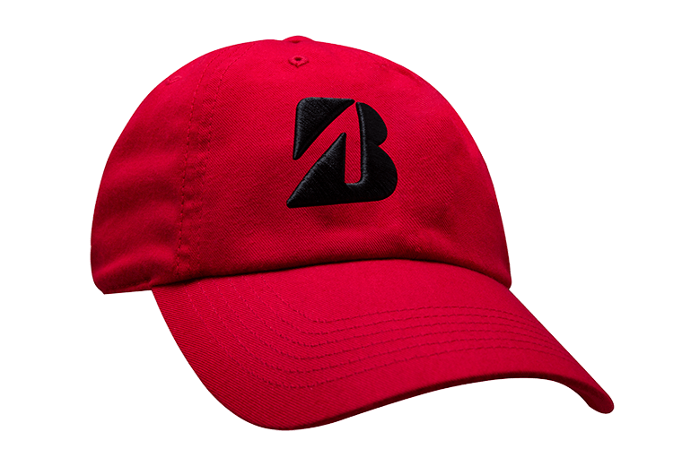 Bridgestone Men's Golf Cap | District Variety | Red