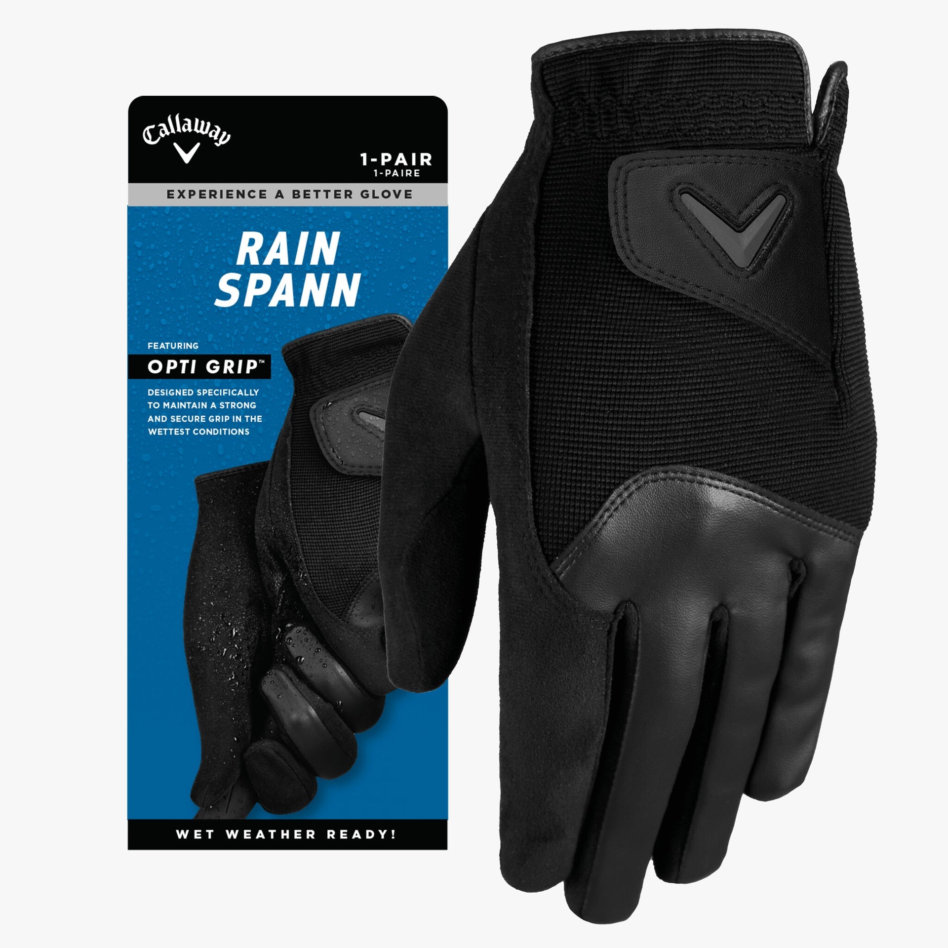 Callaway Men's Golf Glove | Rain Spann Pair