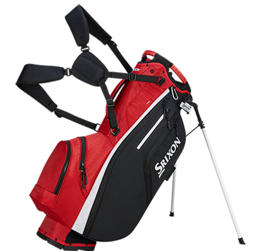 Srixon Golf Bag | Premium Stand | Red-White-Black