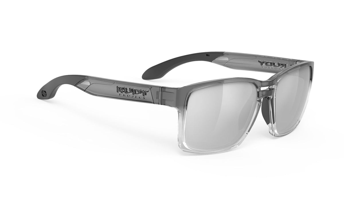 [SP570972-0000] Rudy Project Sunglasses | Spinair 57 (Spinair 57 Crystal Ash - Laser Black)