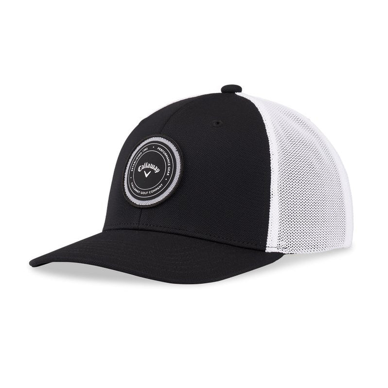 Callaway Mens Golf Cap | Playing Through | Trucker Black