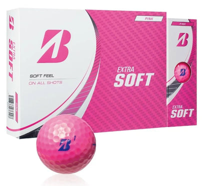 Bridgestone Golf Balls | Extra Soft Sleeve | Pink
