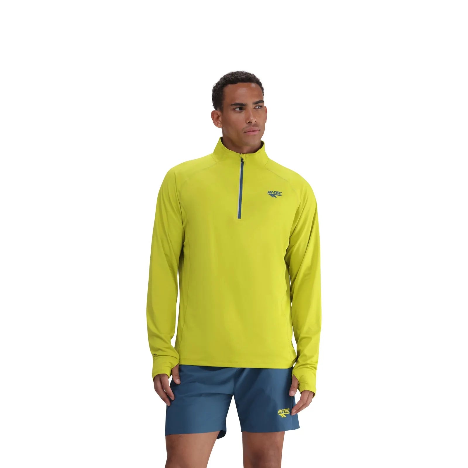 Hi Tec Mens Golf Mid Layers | Geo 1/4 Zip | Citronelle
