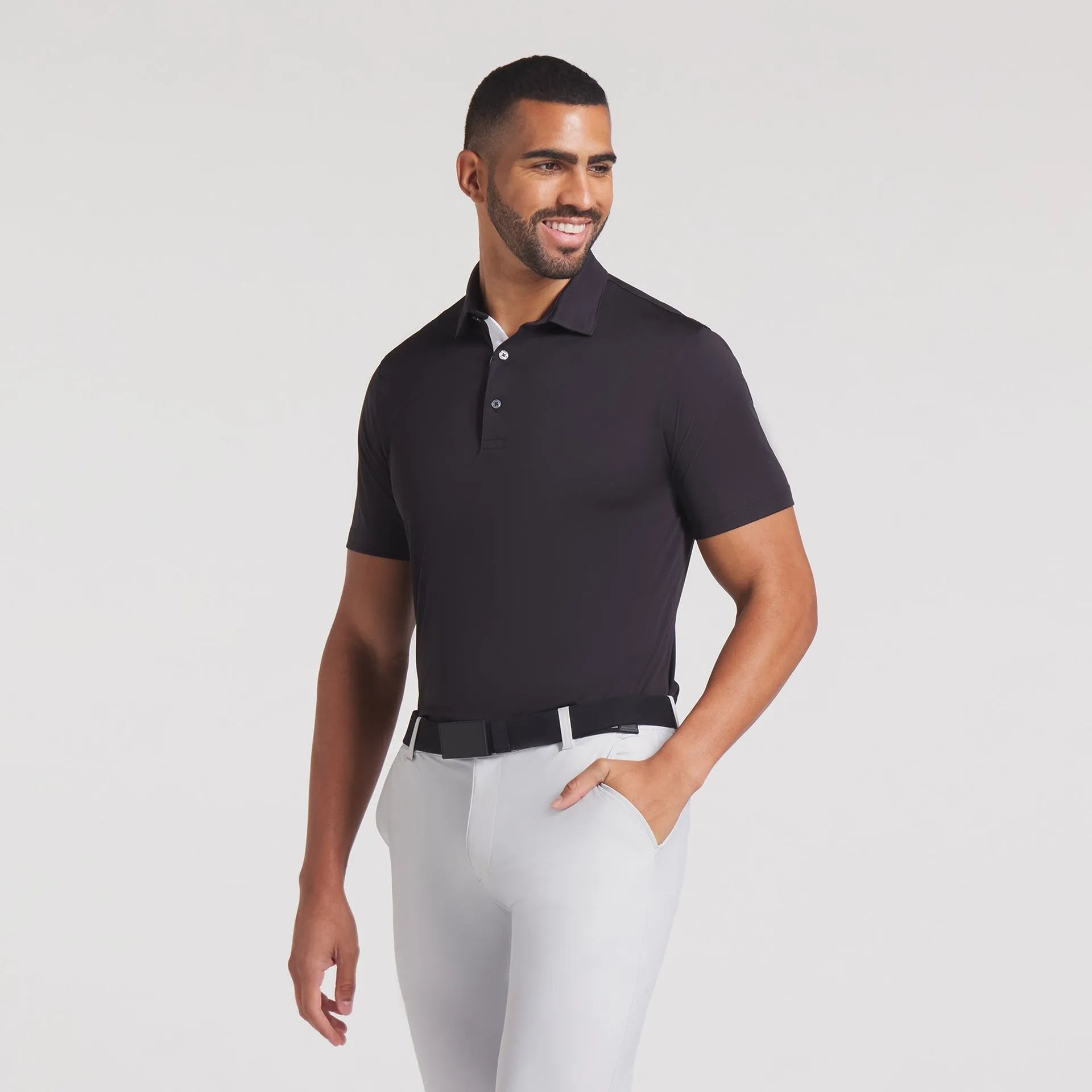 Puma Mens Golf Shirt | MSS Pounce  | Polo 2.0 | Black