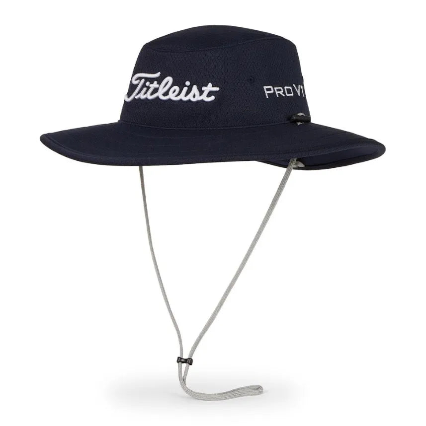 [HOS-1802] Titleist Golf Hat | Tour Aussie (Navy/White, 2025)