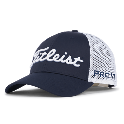 [TH22ATPME-0C1-1] Titleist Golf Cap | Tour Performance Meshback (Navy/White)
