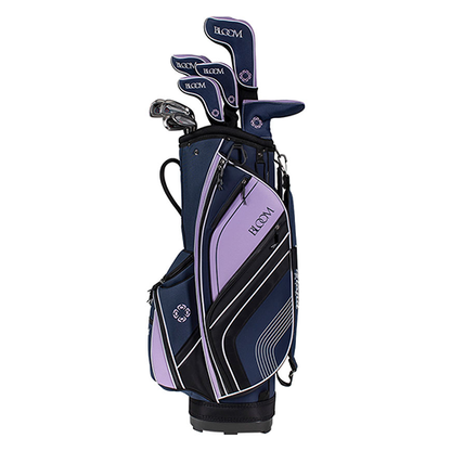 [24911] Cleveland Womens Golf Clubs | Bloom Package Set (Navy/Lavender)