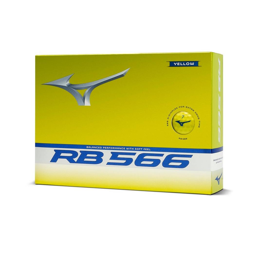 [5N32351D] Mizuno Golf Balls | RB566 (Yellow, 2025)