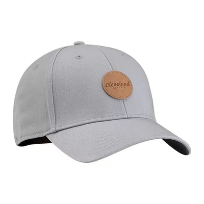 [CLPCN02] Cleveland Golf Cap | Leather Patch (Grey)