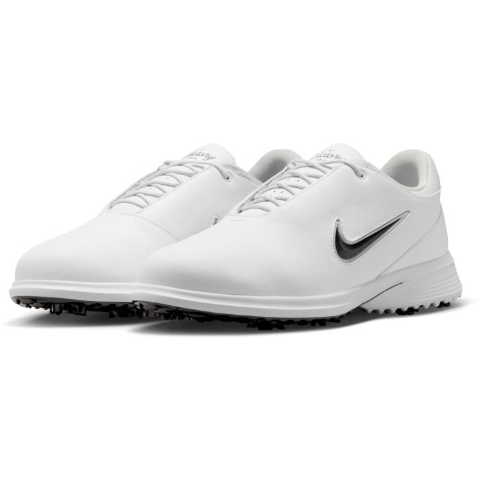 Nike Mens Golf Shoes | Victory Tour 4 | White-Black Photon Dust