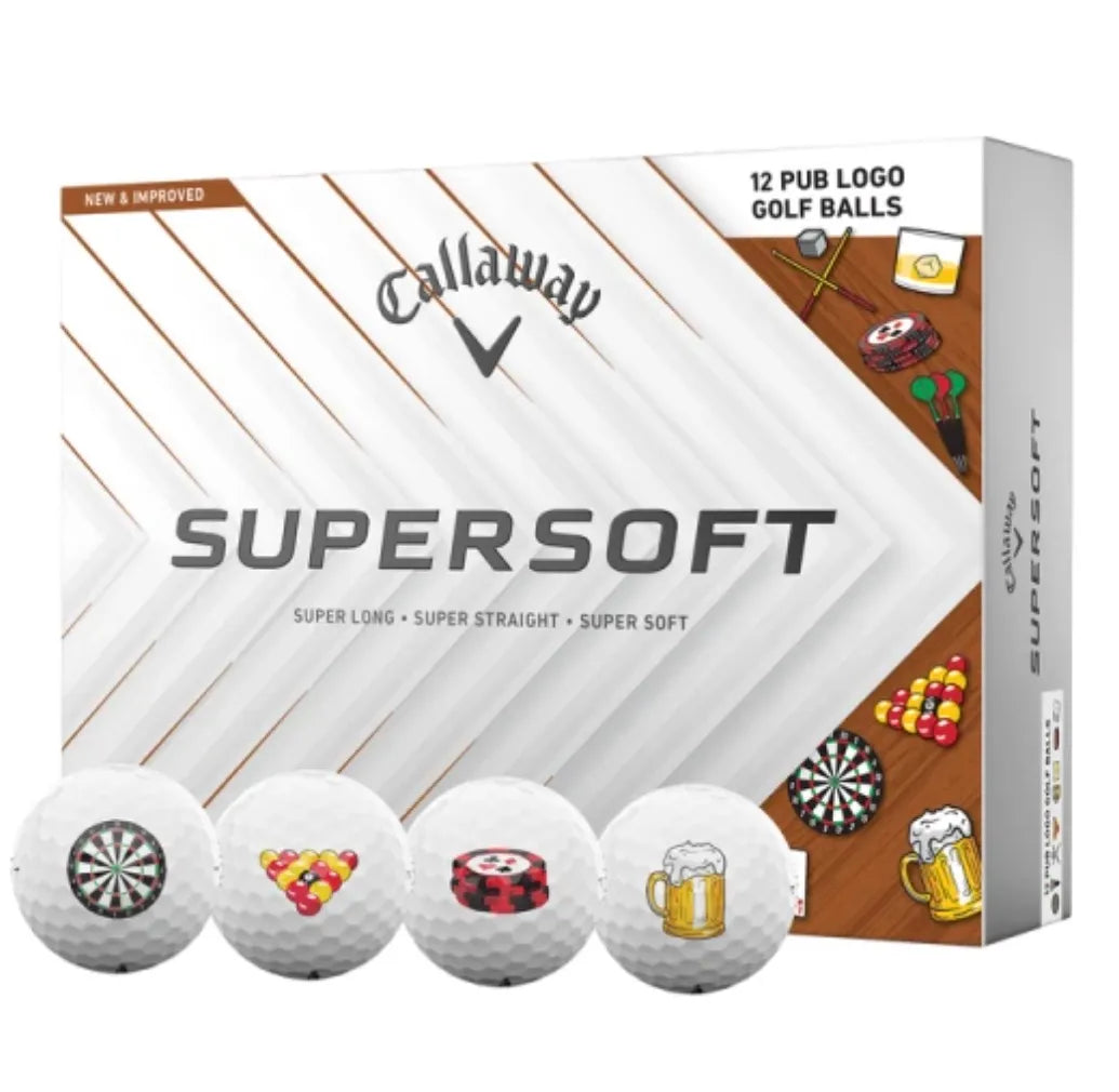 Callaway Golf Balls | Limited Edition | Supersoft 25 | Pub
