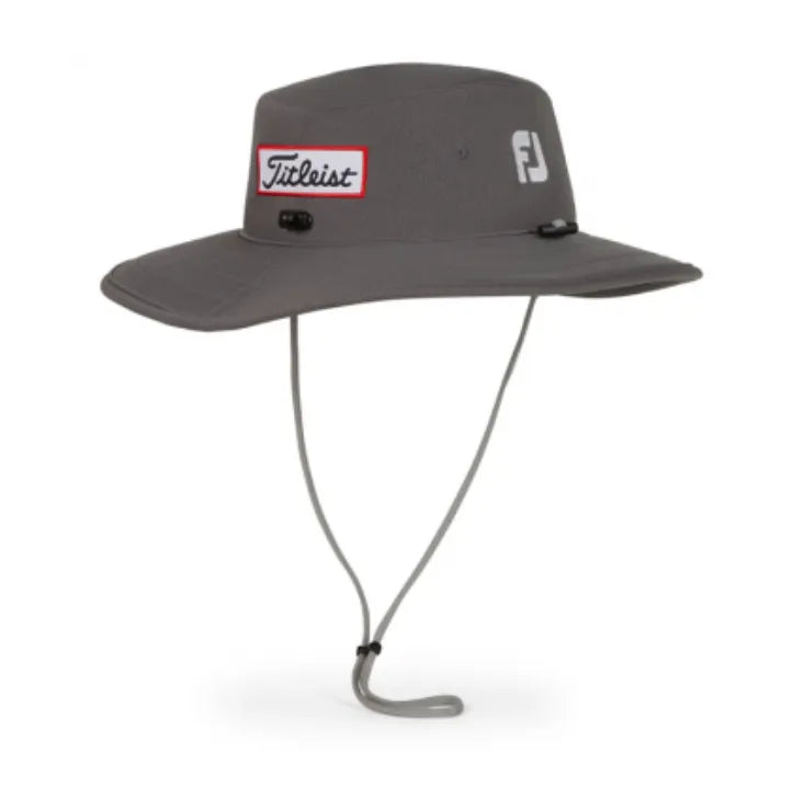 [HOS-1803] Titleist Golf Hat | Tour Aussie (Grey/White, 2025)
