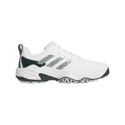 [JI4163115] Adidas Mens Golf Shoe | Codechaos 25 Spikeless | White - Ivy - Lime (UK11.5)