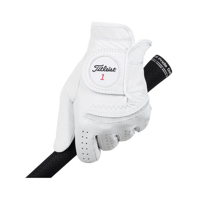 [6002EML] Titleist Mens Golf Gloves | Perma-Soft (M/L, Right)