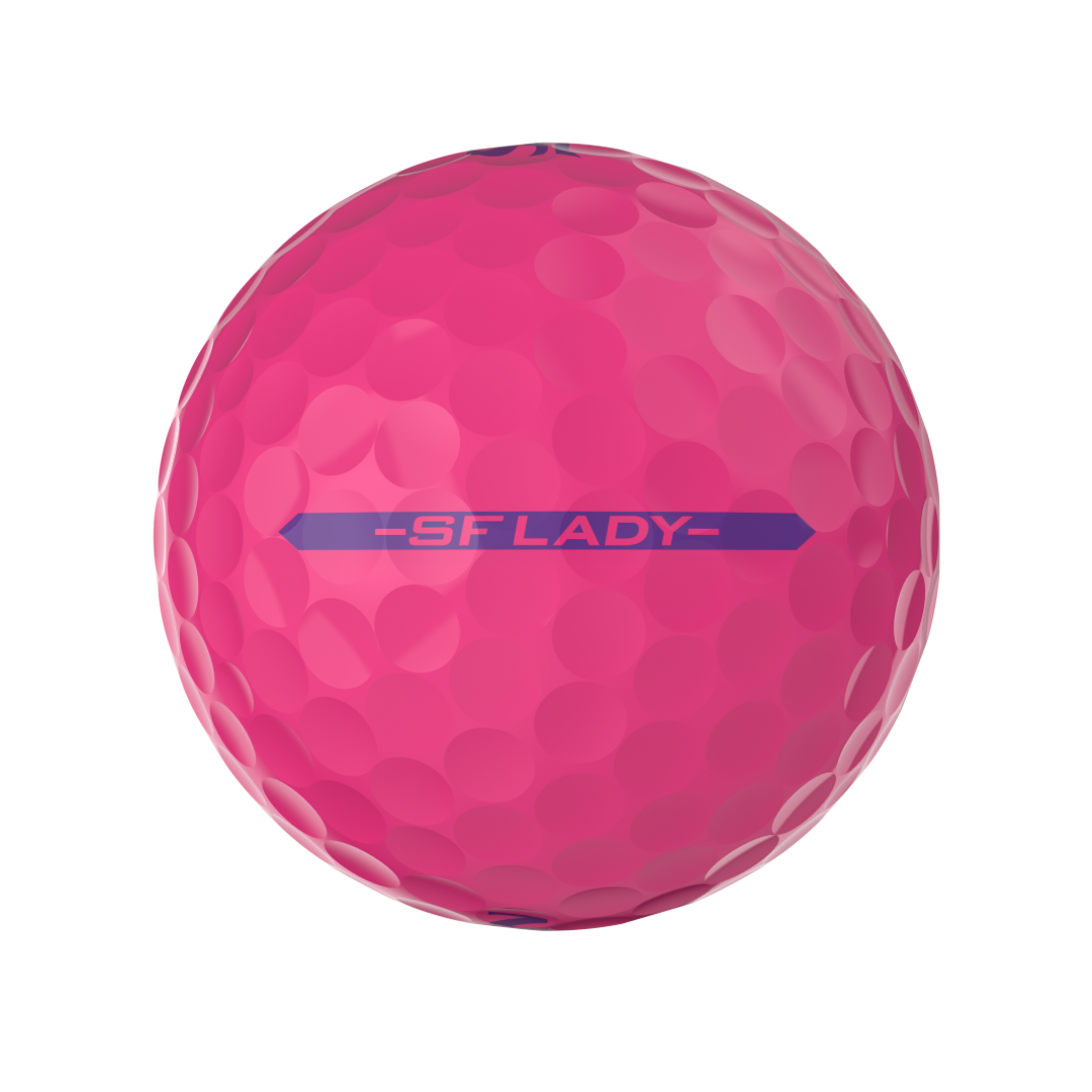 [SKUIQ497] Srixon Golf Balls | Soft Feel 9 Lady (Pink)