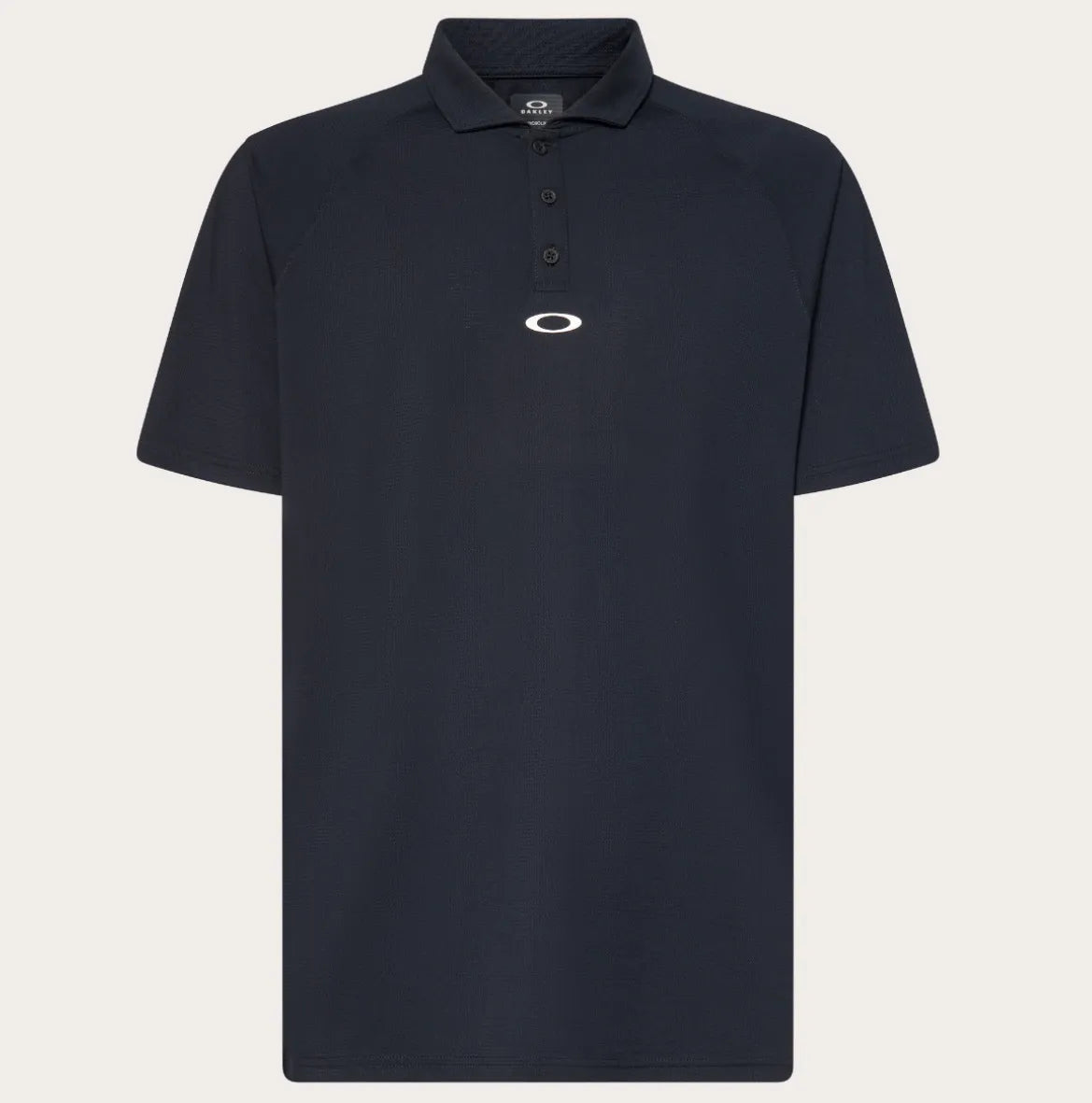 Oakley Mens Golf Shirt | Iconic SS Polo | Blackout