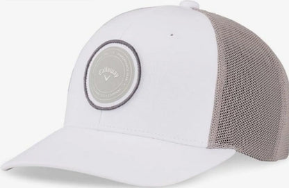 Callaway Mens Golf Cap | Playing Through | Trucker White