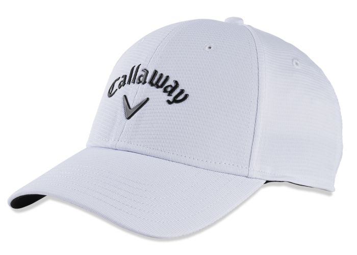 [5222117] Callaway Mens Golf Cap | Liquid Metal (White/Gun)