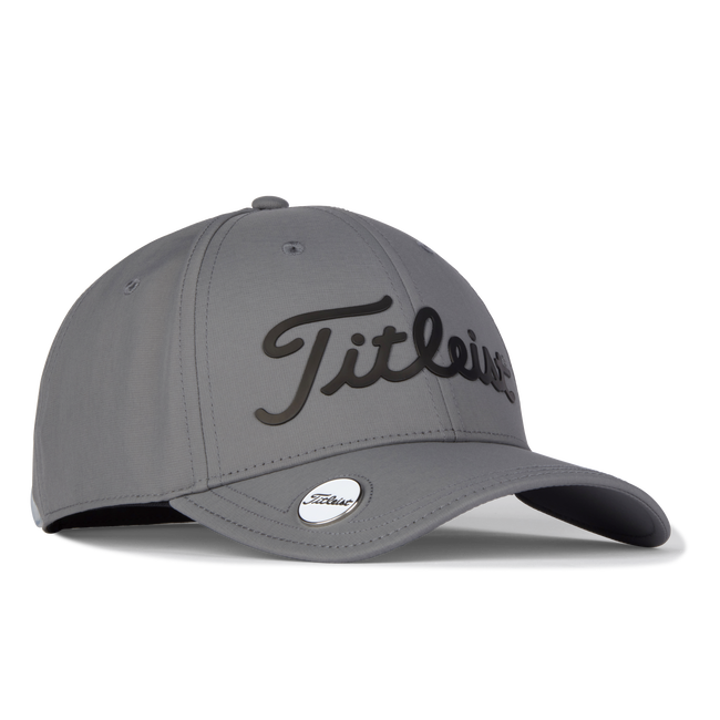 [70407109] Titleist Womens Golf Cap | Players Performance Ball Marker (Grey/Black, 2022)