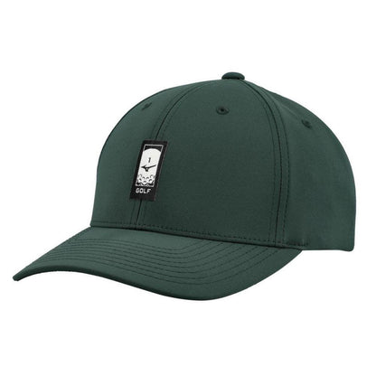 [6000038-11-02] Mizuno Mens Golf Cap | Fresh Marble Adjustable (Green)