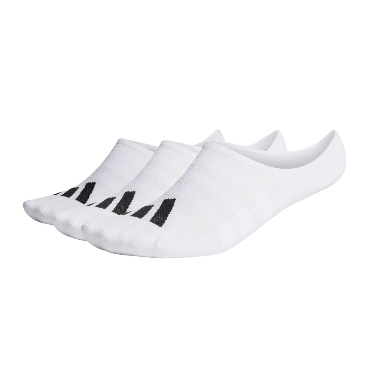 [HS5577811] Adidas Golf Socks | No Show 3 Pack | White (8 to 11)