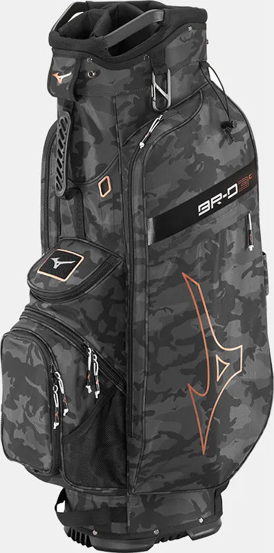 Mizuno Golf Cart Bag | BR-D3 24 | Black Camo-Copper