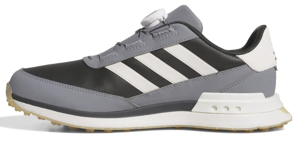 Adidas Mens Golf Shoes | S2G SL BOA 24 | Carbon-White-Grey