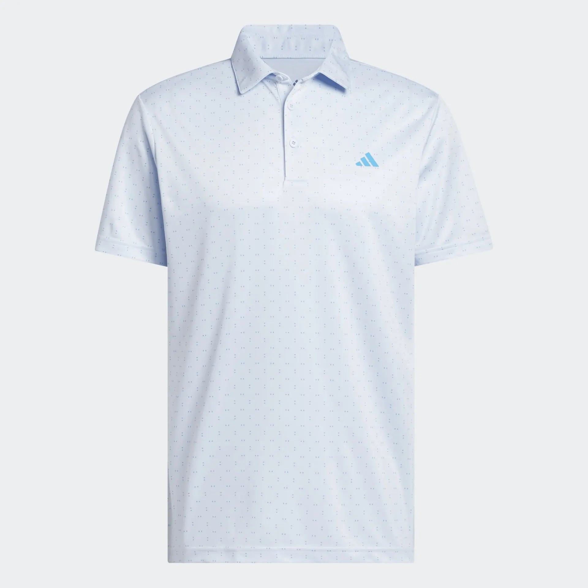 Adidas Mens Golf Shirt | Performance Textured Print | 57