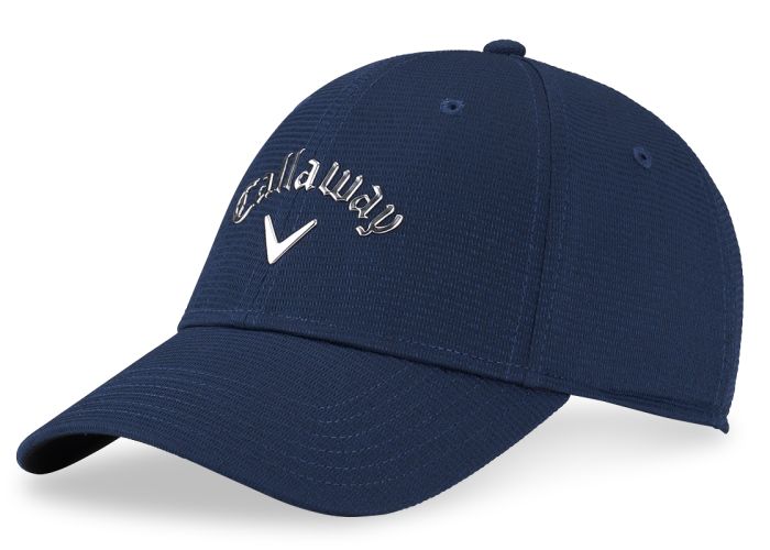 [5224005] Callaway Mens Golf Cap | Liquid Metal (Navy/Silver)