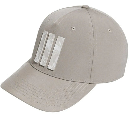 Adidas Mens Golf Cap | 3 Stripe Tour | Beige
