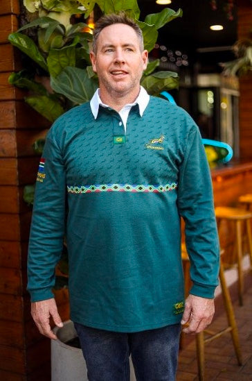 Custom Apparel Mens Golf Shirt | Springbok Longsleeve