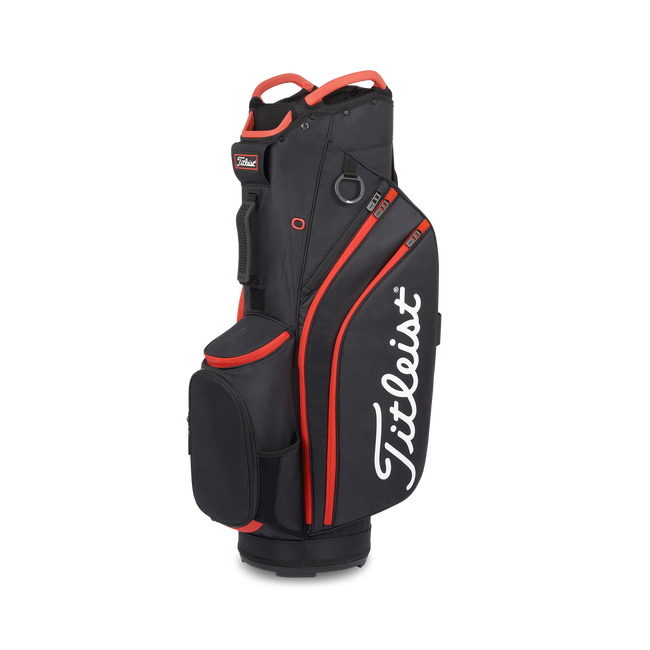 Titleist Golf Bag | Cart 14 | Black-Red