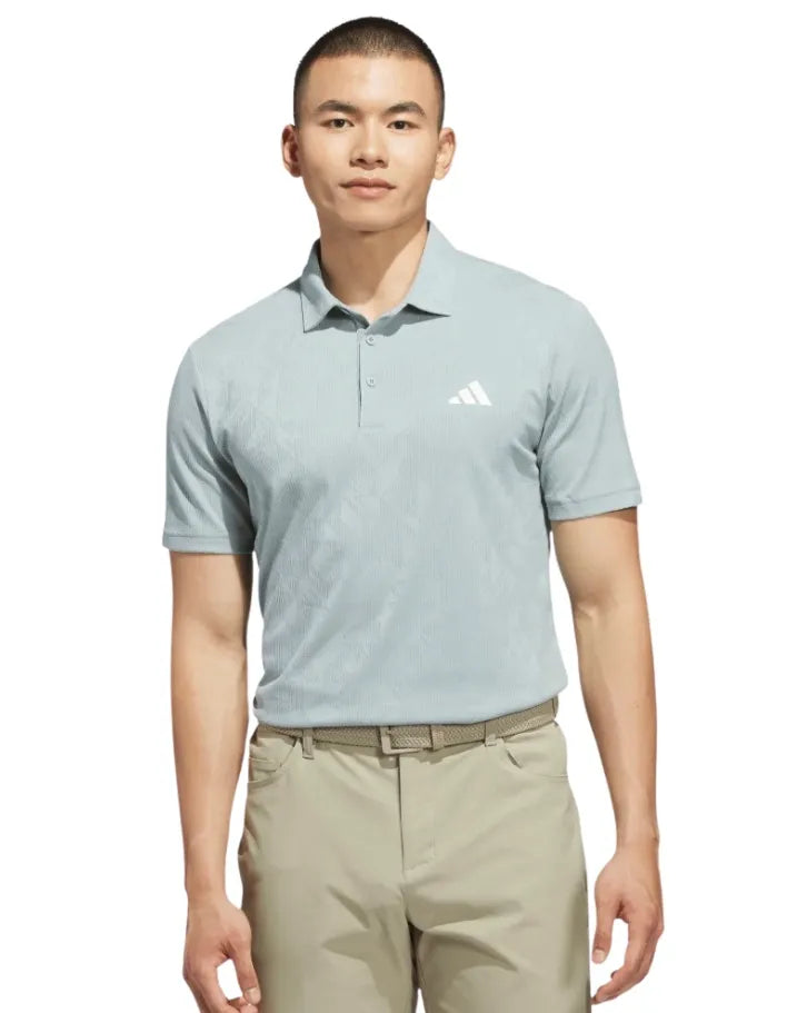 Adidas Mens Golf Shirt | Ultimate Text Jacq | Wosa