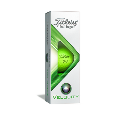 [T8426SM] Titleist Golf Balls | Velocity (Green/Sleeve, 2024)