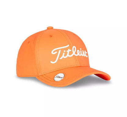 [TH24APPBME81] Titleist Mens Golf Cap | Players Performance Ball Marker (Orange/White)