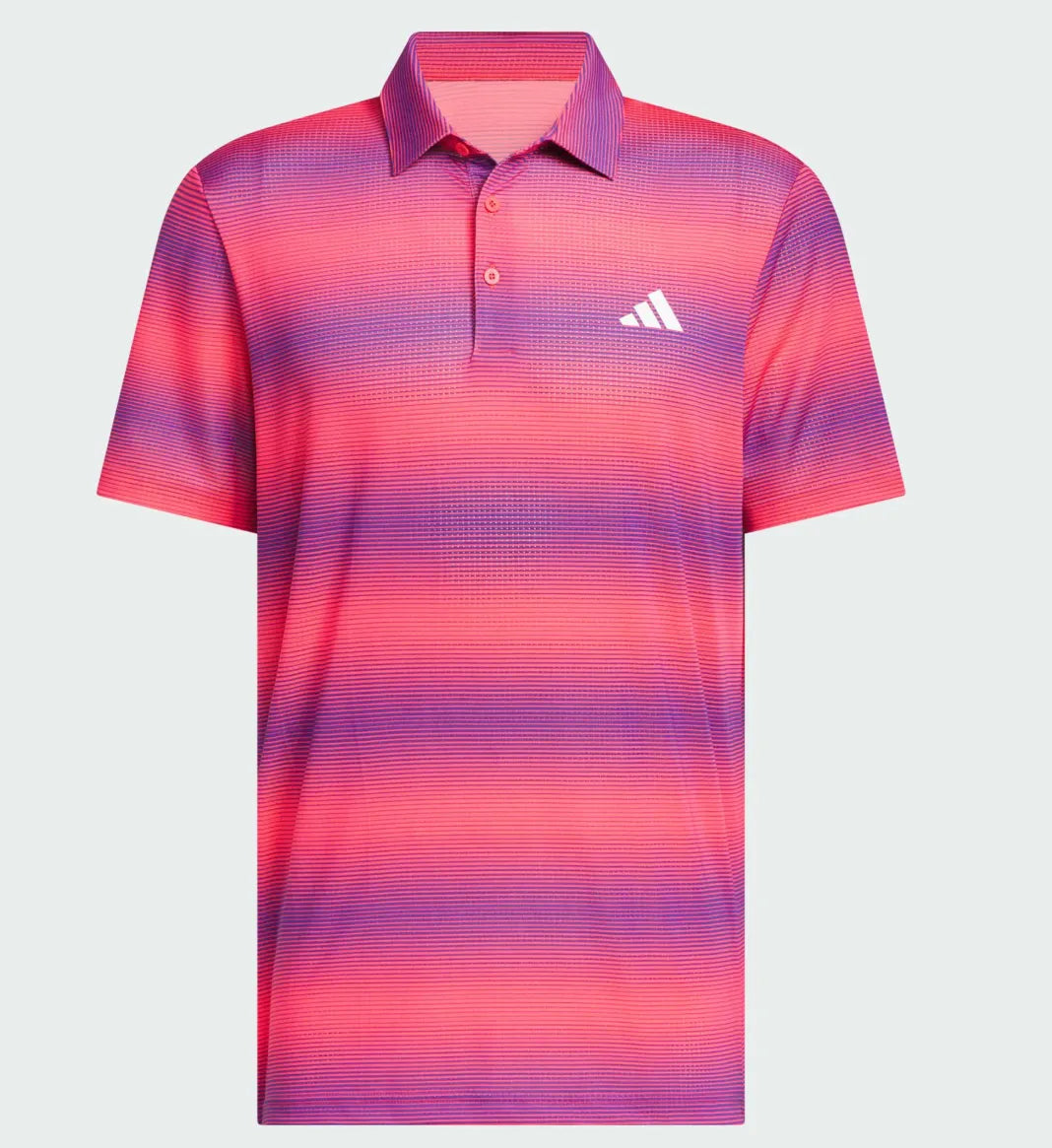 Adidas Mens Golf Shirt | Ultimate Featherweight | Orange