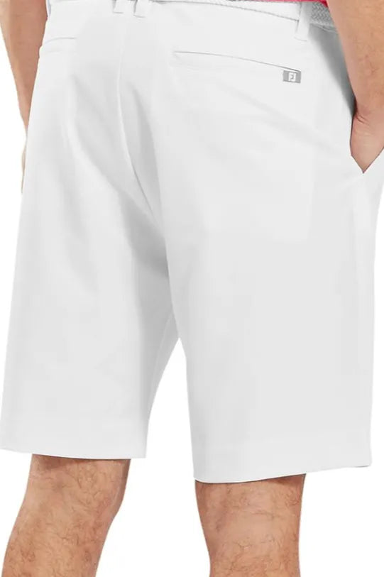 Footjoy Mens Golf Shorts | Lite Tap Fit | White