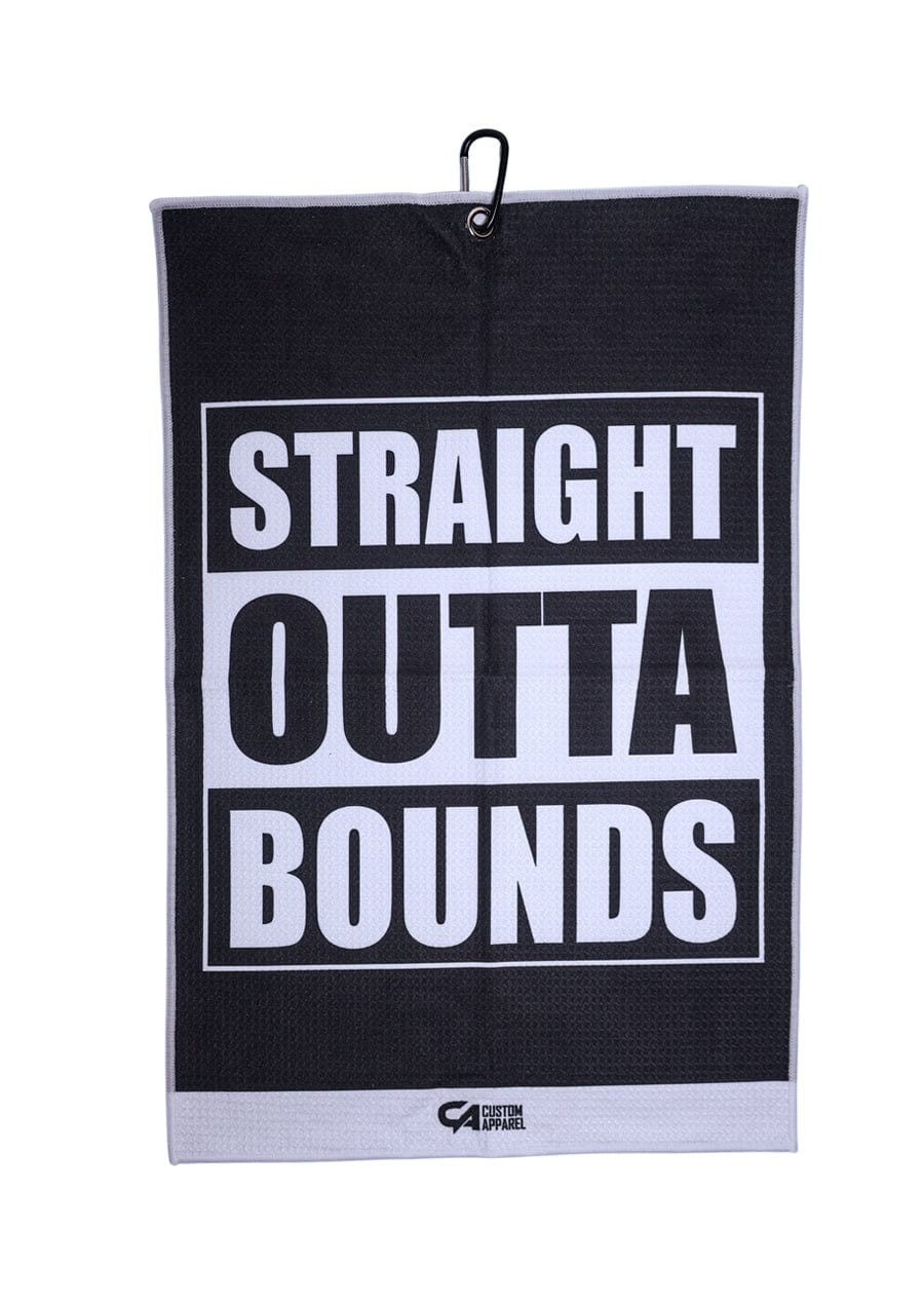 [CAGT0016] Custom Apparel Golf Towel | Waffle (Outta Bounds)