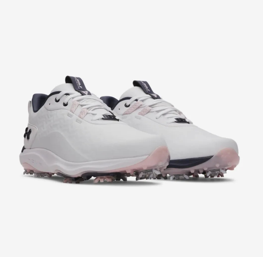 Under Armour Mens Golf Shoes | Drive Pro Clone LE | White