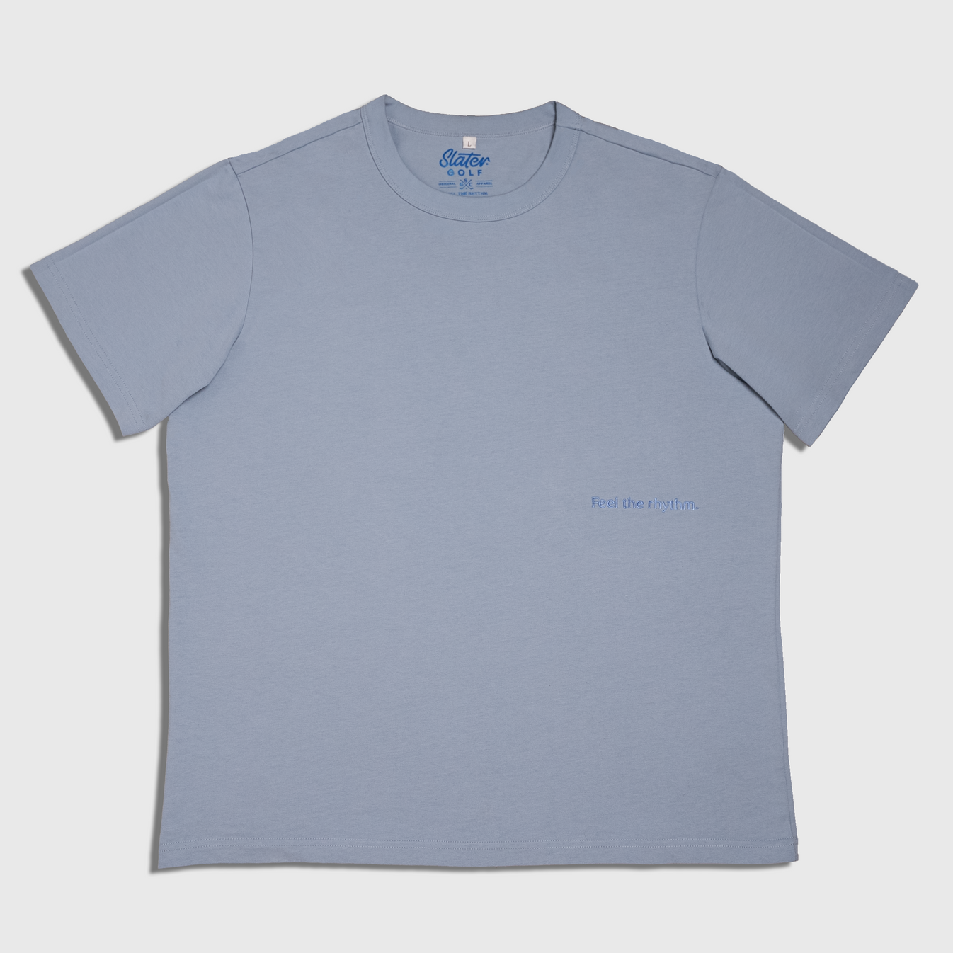 Slater Golf Mens T-Shirt | Lifestyle | Walk Wild Side | Light Blue
