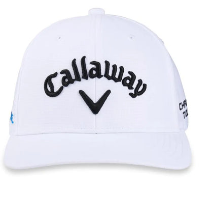 Callaway Mens Golf Cap | Tour Performance | Pro 26 | White