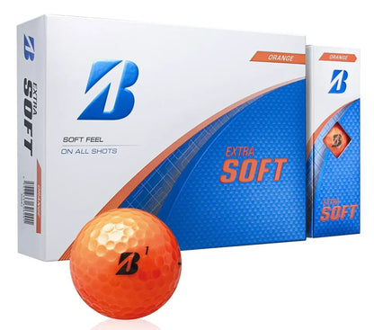 Bridgestone Golf Balls | Extra Soft Sleeve | Orange