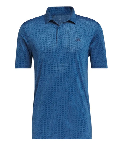 Adidas Mens Golf Shirt | Ultimate365 Mesh Print Polo | 74