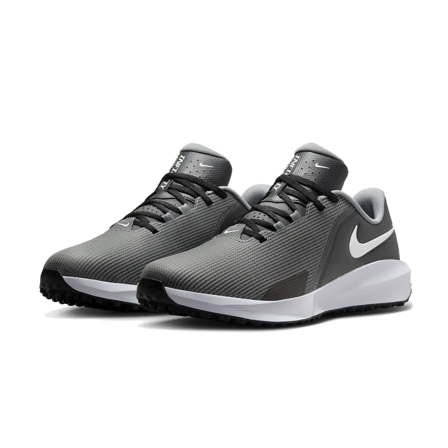 [NIKEG028-7] Nike Mens Golf Shoes | Infinity G 24 (Black/White, UK11.5)