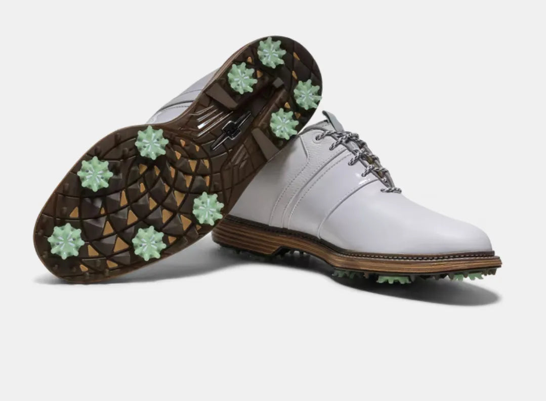Footjoy Mens Golf Shoes | Limited Edition | Premiere Series | Packard | Todd Snyder | White Mist