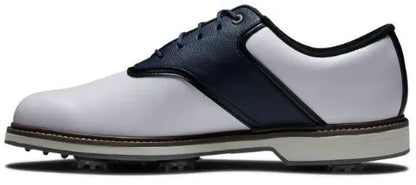 Footjoy Mens Golf Shoes | Originals | White-White-Navy