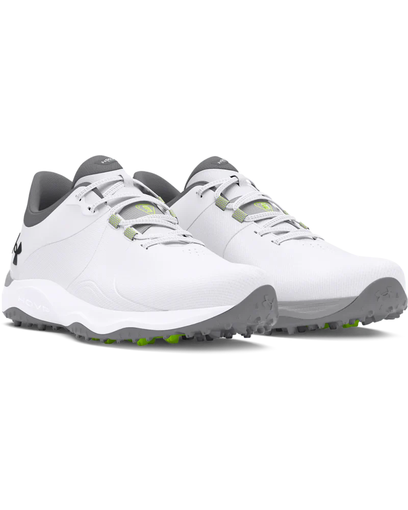 [38623909] Under Armour Mens Golf Shoes | Pro SL Wide (White/White, UK13.5)